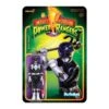 SUPER7 Power Rangers ReAction Action Figure Wave 2 - Black Ranger