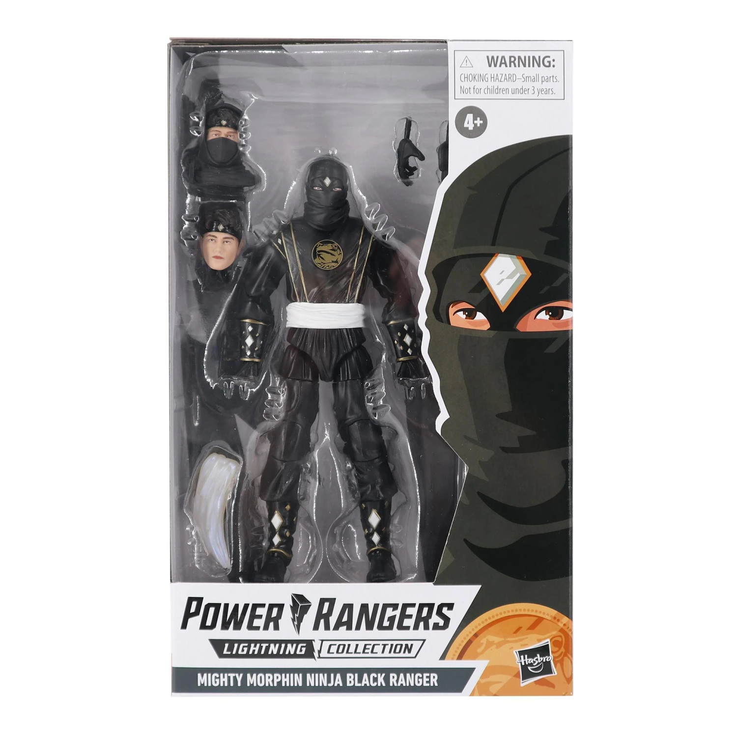 Hasbro Power Rangers Lightning Collection 6-Inch Action Figure - Monsters Mighty Morphin Ninja Black Ranger 1 Hasbro Power Rangers Lightning Collection 6-Inch Action Figure - Monsters Mighty Morphin Ninja Black Ranger