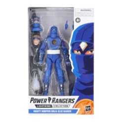 Hasbro Power Rangers Lightning Collection 6-Inch Action Figure - Monsters Mighty Morphin Ninja Blue Ranger
