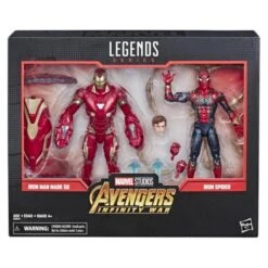 Hasbro Marvel Comics 80th Anniversary Legends Series 6-Inch-Scale Action Figure 2-Pack - Iron Man Mark 50 & Iron Spider