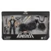 Hasbro Marvel Legends 6 Inch Action Figure Vehicles - Punisher With Motorcycle