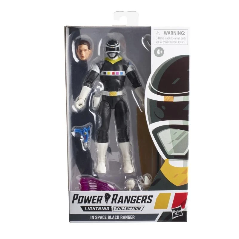 Hasbro Power Rangers Lightning Collection 6-Inch Figures Wave 9 - In Space Black Ranger 1 Hasbro Power Rangers Lightning Collection 6-Inch Figures Wave 9 - In Space Black Ranger