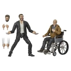 Hasbro Marvel Legends Series X-Men Marvels Logan And Charles Xavier Action Figures EXCLUSIVE