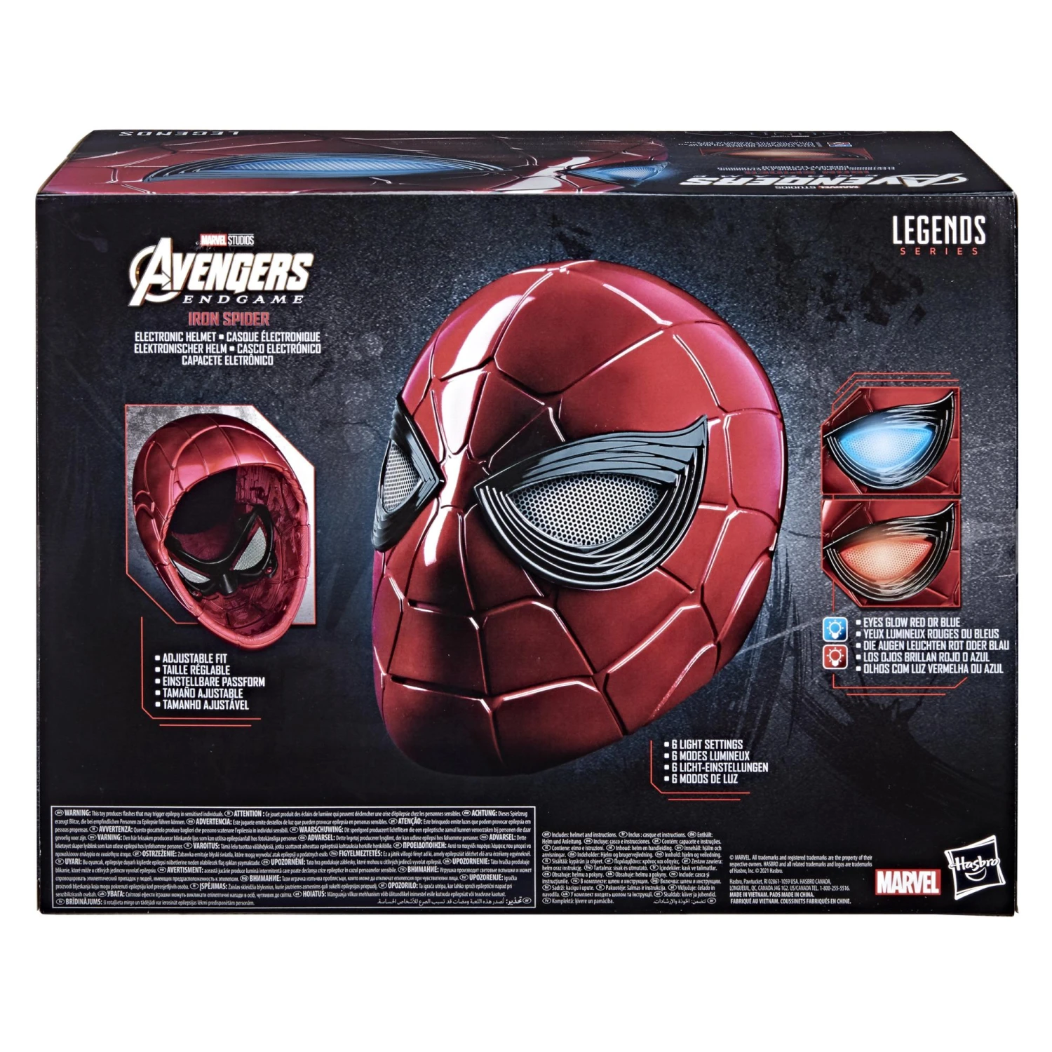 Hasbro Spider-Man Marvel Legends Avengers Endgame - Iron Spider Helmet 3 Hasbro Spider-Man Marvel Legends Avengers Endgame - Iron Spider Helmet - Image 3