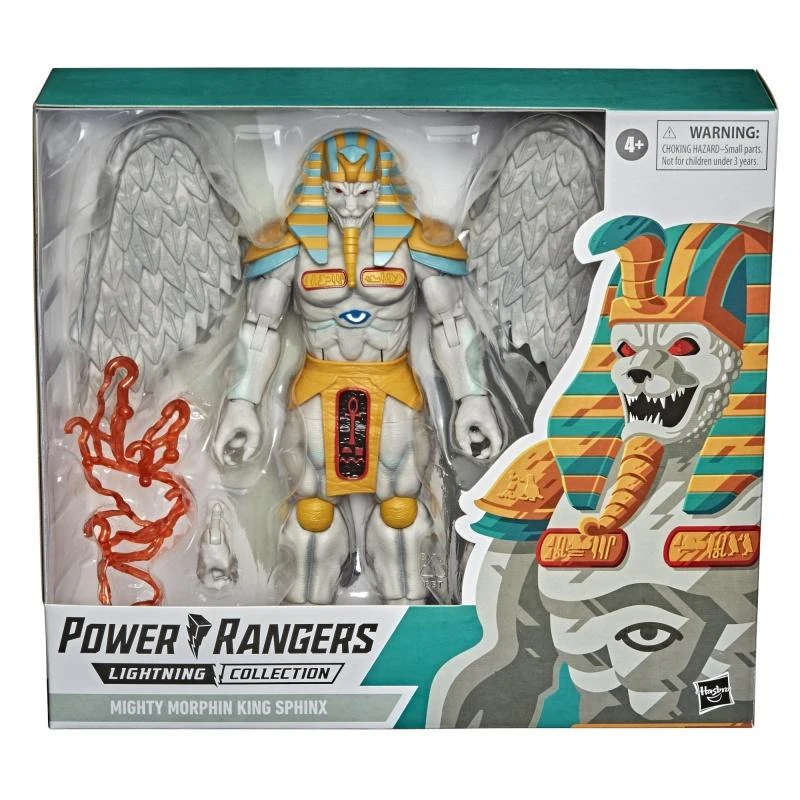 Hasbro Power Rangers Lightning Collection 6-Inch Action Figure Exclusive - Mighty Morphin King Sphinx 1 Hasbro Power Rangers Lightning Collection 6-Inch Action Figure Exclusive - Mighty Morphin King Sphinx