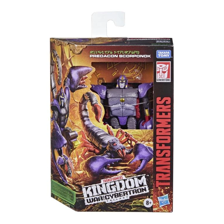 Hasbro Transformers War For Cybertron: Deluxe Action Figure - Scorponok 6 Hasbro Transformers War For Cybertron: Deluxe Action Figure - Scorponok - Image 6