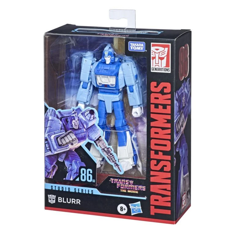 Hasbro Transformers Studio Series 86 Deluxe Action Figure - Blurr 1 Hasbro Transformers Studio Series 86 Deluxe Action Figure - Blurr