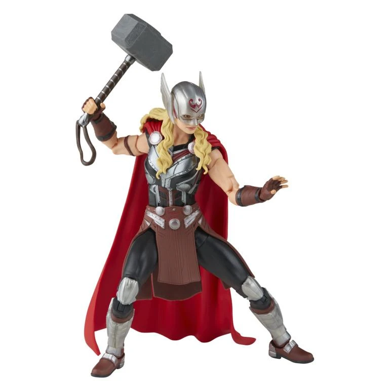 Hasbro Marvel Legends Thor Love And Thunder 6 Inch Action Figure Wave 1 - Mighty Thor 4 Hasbro Marvel Legends Thor Love And Thunder 6 Inch Action Figure Wave 1 - Mighty Thor - Image 4