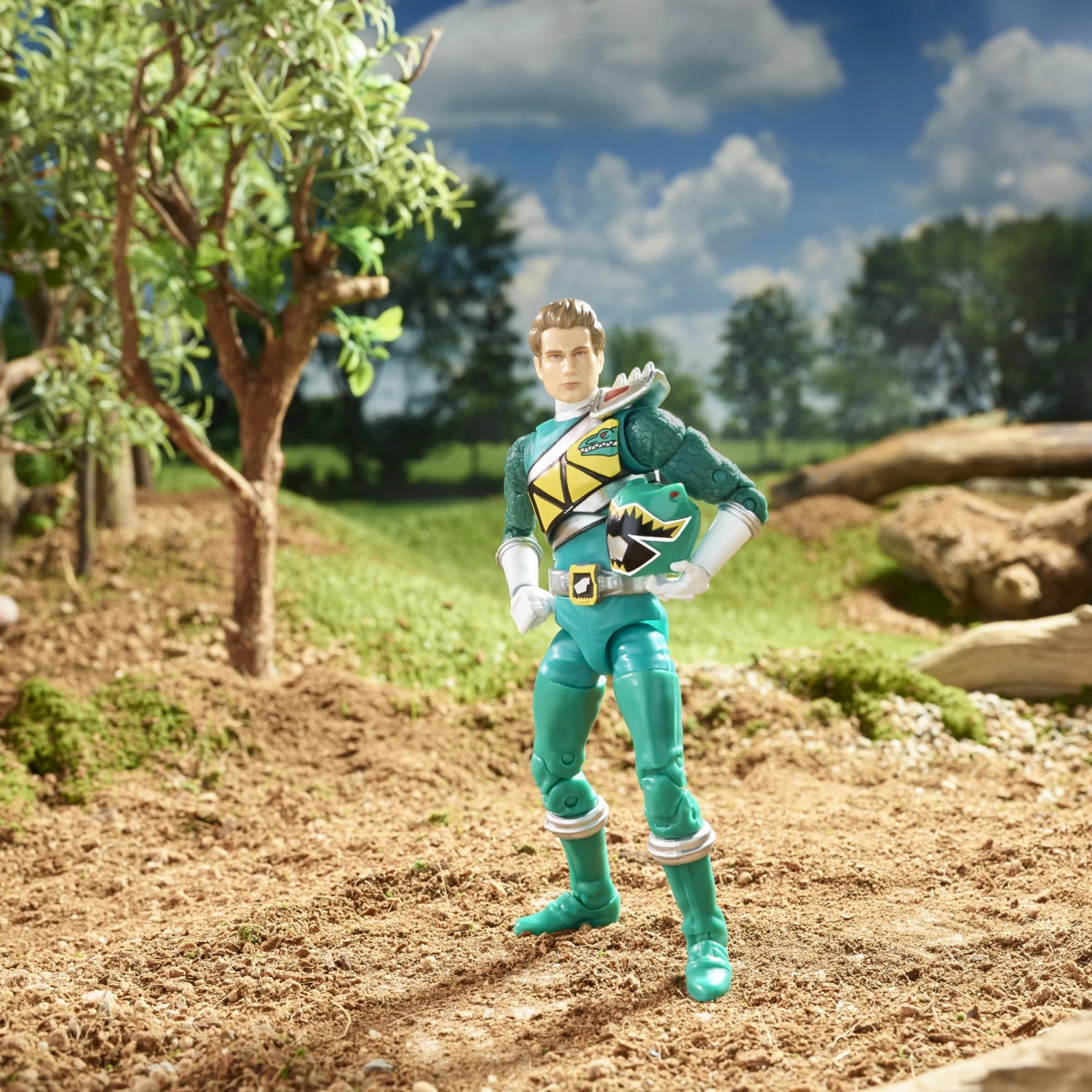 Hasbro Power Rangers Lightning Collection 6-Inch Action Figure Wave 11 - Dino Charge Green Ranger 5 Hasbro Power Rangers Lightning Collection 6-Inch Action Figure Wave 11 - Dino Charge Green Ranger - Image 5