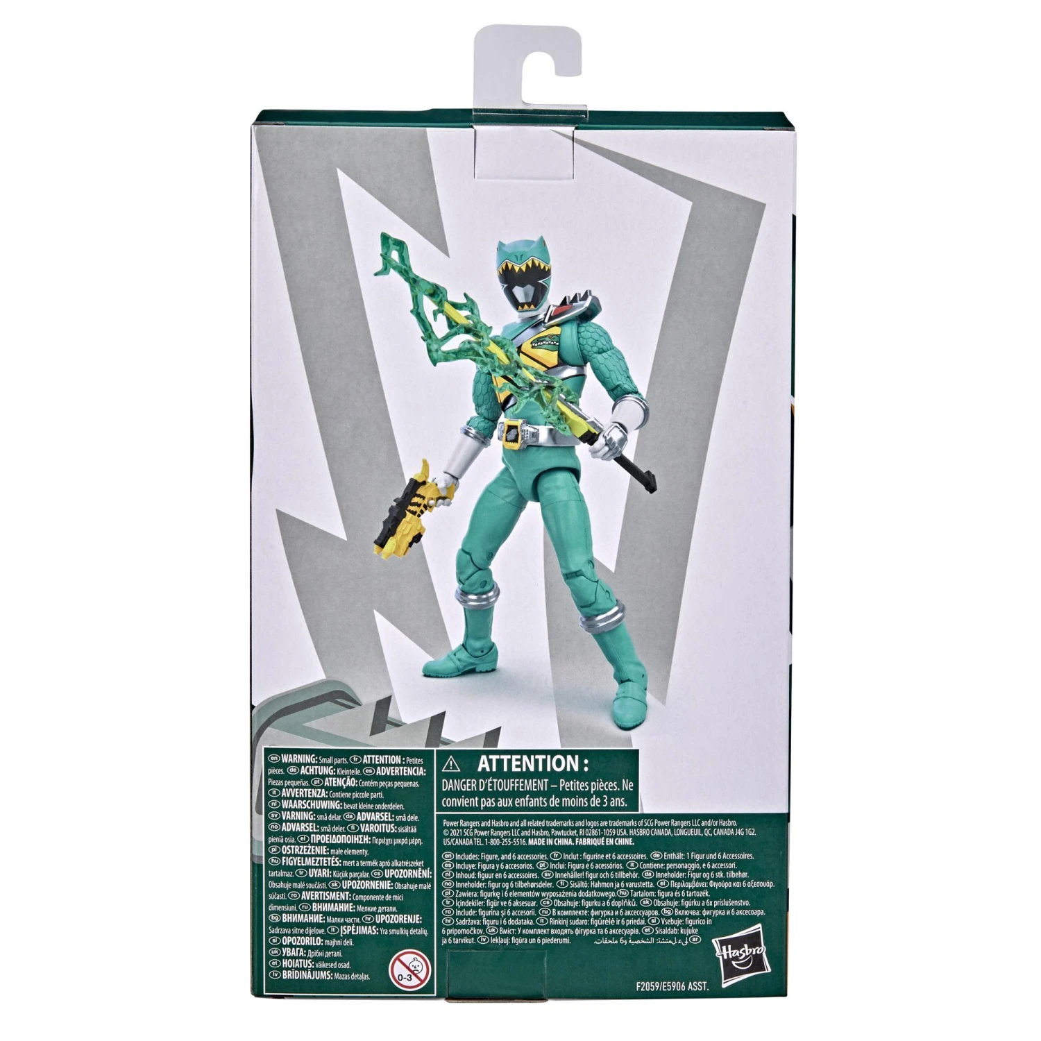 Hasbro Power Rangers Lightning Collection 6-Inch Action Figure Wave 11 - Dino Charge Green Ranger 4 Hasbro Power Rangers Lightning Collection 6-Inch Action Figure Wave 11 - Dino Charge Green Ranger - Image 4