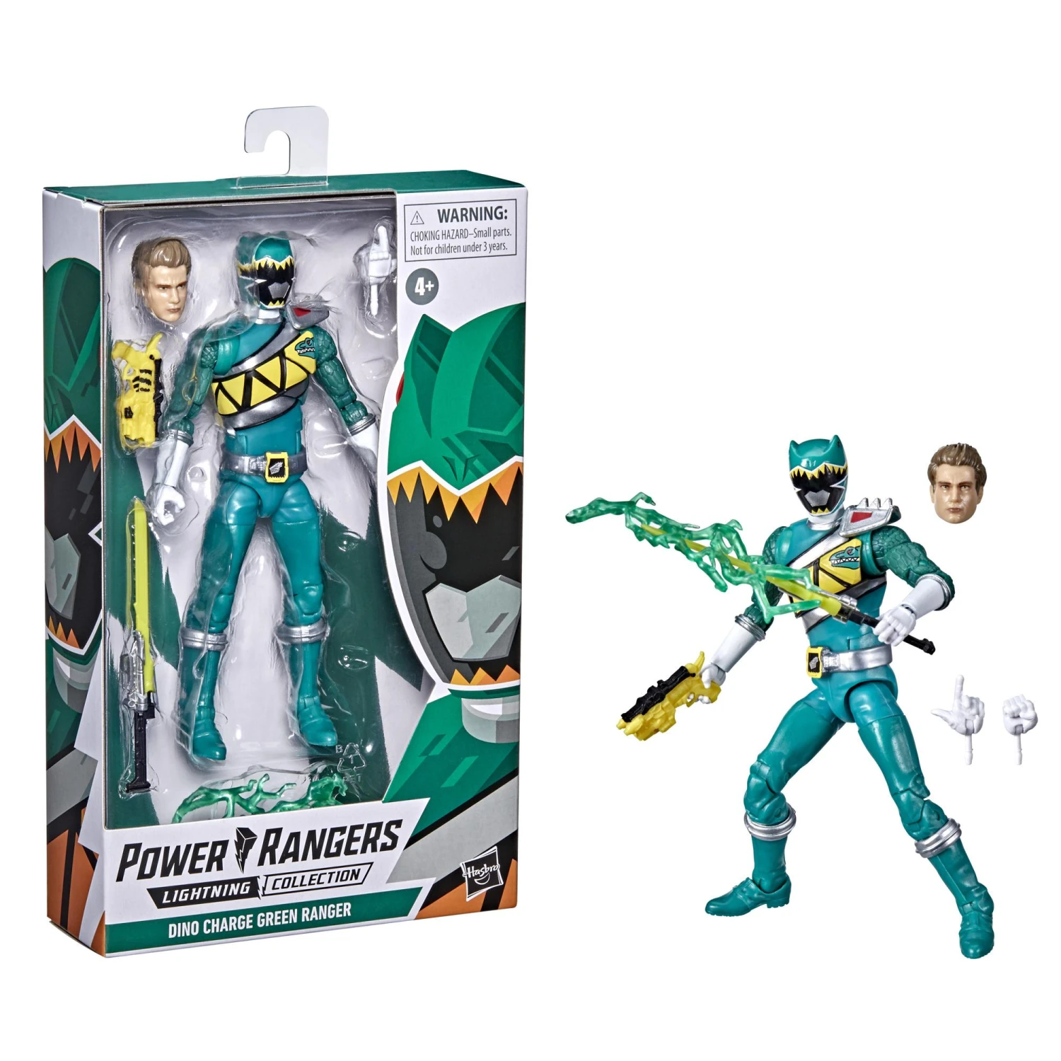 Hasbro Power Rangers Lightning Collection 6-Inch Action Figure Wave 11 - Dino Charge Green Ranger 1 Hasbro Power Rangers Lightning Collection 6-Inch Action Figure Wave 11 - Dino Charge Green Ranger
