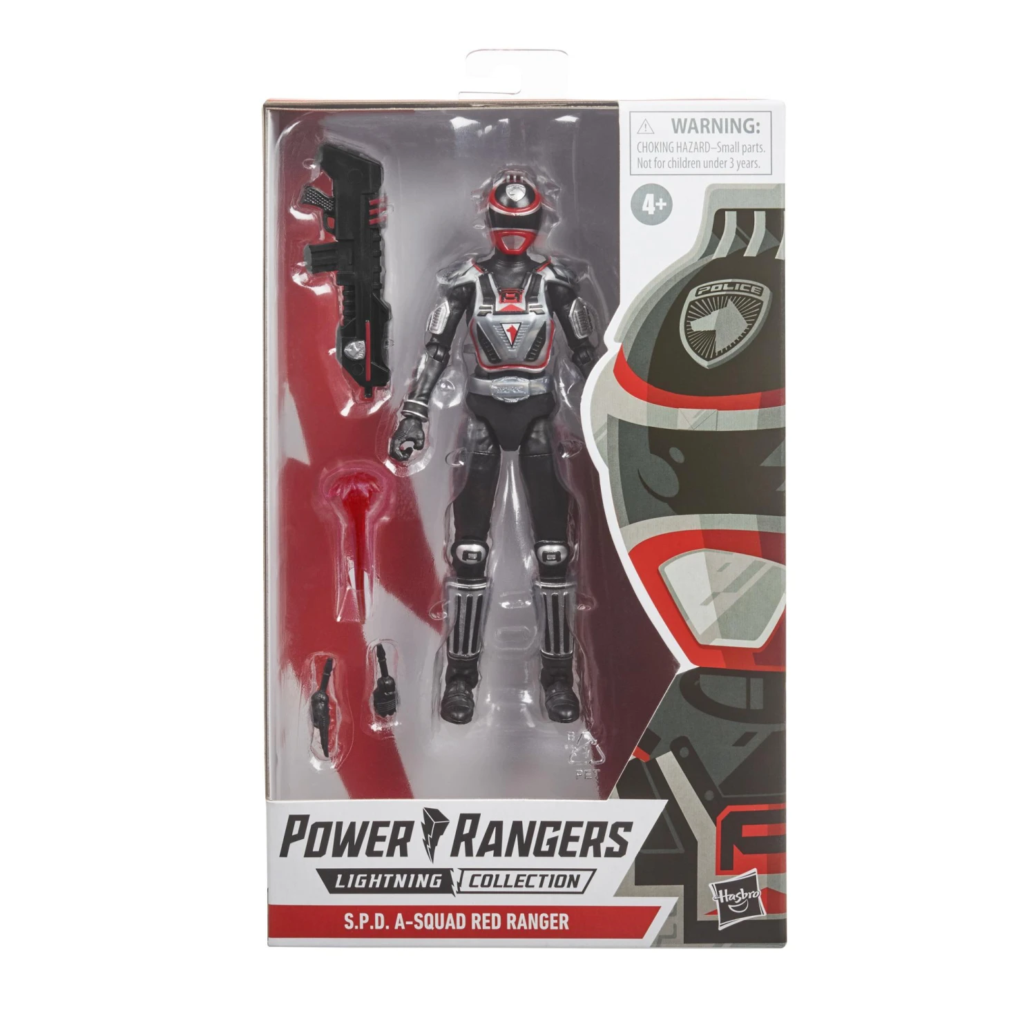 Hasbro Power Rangers Lightning Collection 6-Inch Figures Wave 10 - S.P.D. A-Squad Red Ranger 2 Hasbro Power Rangers Lightning Collection 6-Inch Figures Wave 10 - S.P.D. A-Squad Red Ranger - Image 2