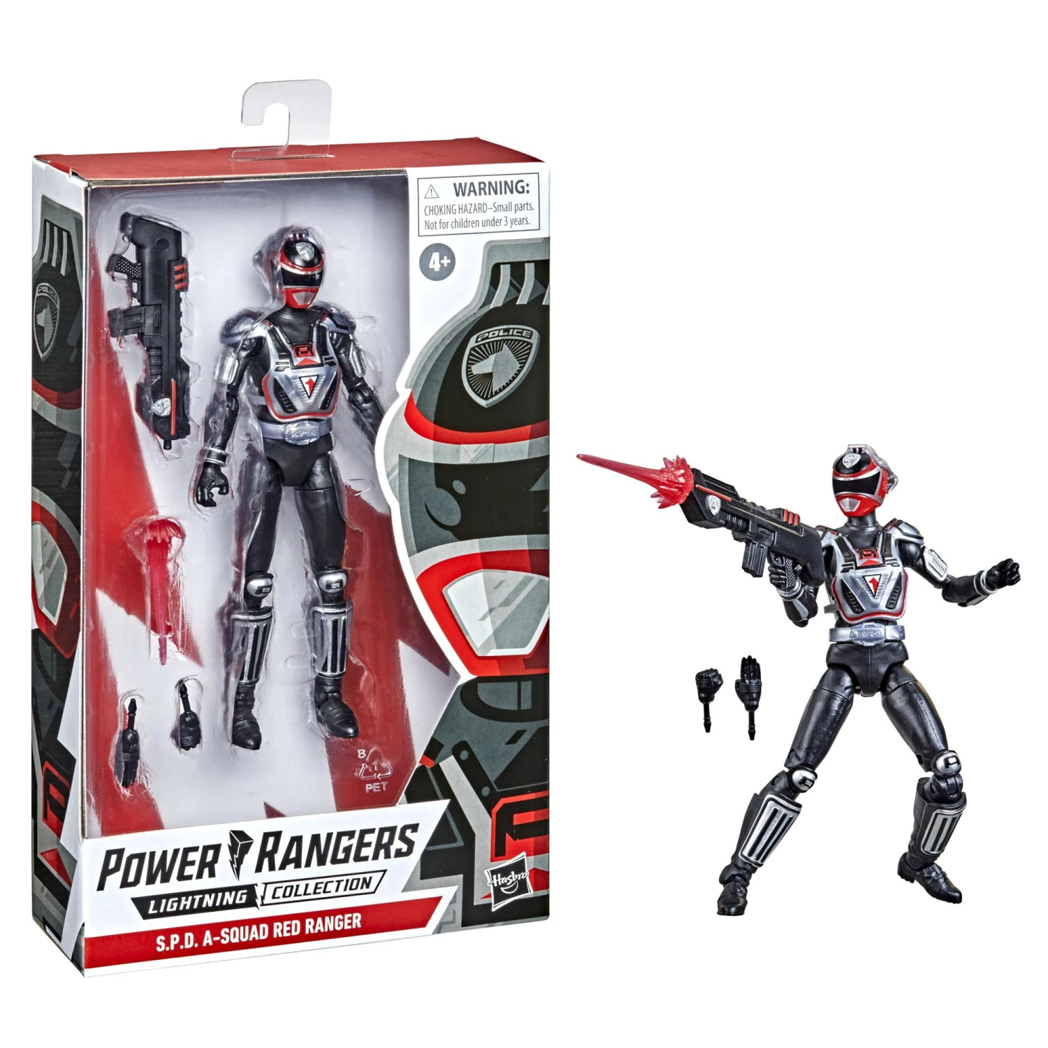 Hasbro Power Rangers Lightning Collection 6-Inch Figures Wave 10 - S.P.D. A-Squad Red Ranger 1 Hasbro Power Rangers Lightning Collection 6-Inch Figures Wave 10 - S.P.D. A-Squad Red Ranger