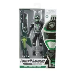 Hasbro Power Rangers Lightning Collection 6-Inch Figures Wave 10 - S.P.D. A-Squad Green Ranger -Deals Action Figures Store f2973 prod prg blt lc a sqd mercury 192218 online 2000sq
