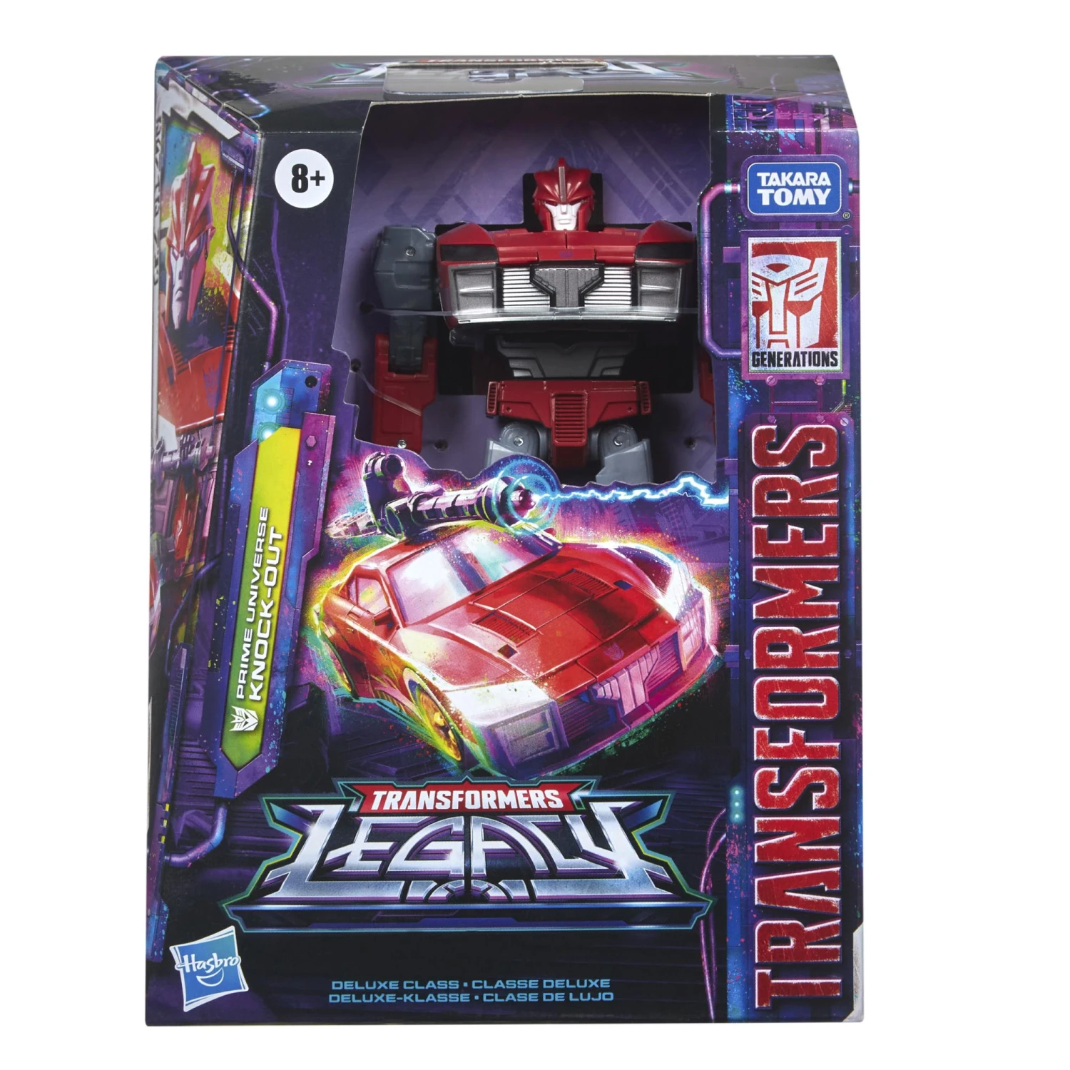 Hasbro Transformers Generations Legacy Deluxe Action Figure - Knockout Prime 1 Hasbro Transformers Generations Legacy Deluxe Action Figure - Knockout Prime