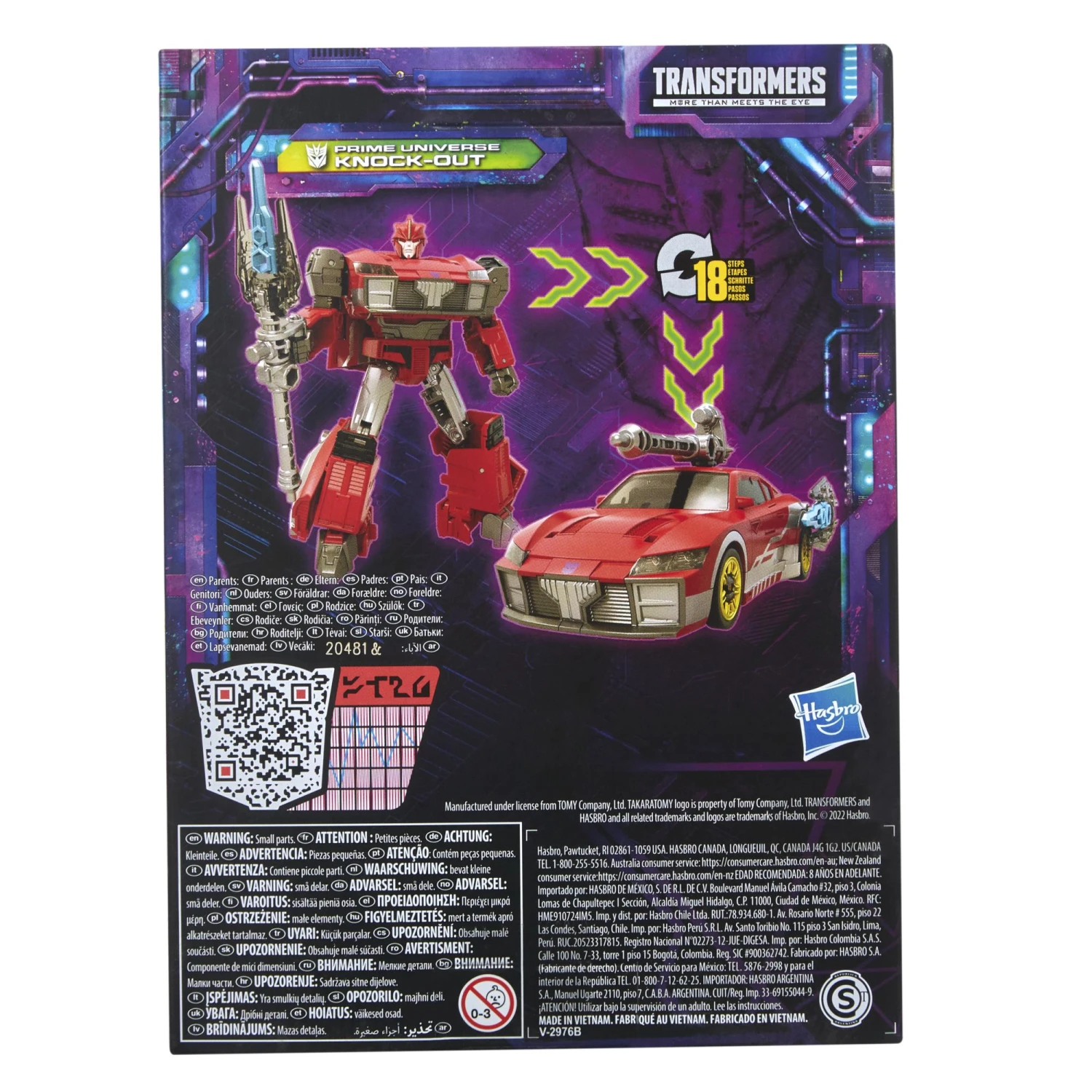 Hasbro Transformers Generations Legacy Deluxe Action Figure - Knockout Prime 2 Hasbro Transformers Generations Legacy Deluxe Action Figure - Knockout Prime - Image 2