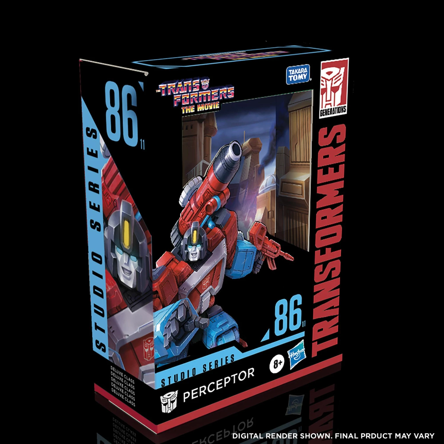 Hasbro Transformers Generations Studio Series 86 Deluxe Action Figure - Perceptor 1 Hasbro Transformers Generations Studio Series 86 Deluxe Action Figure - Perceptor