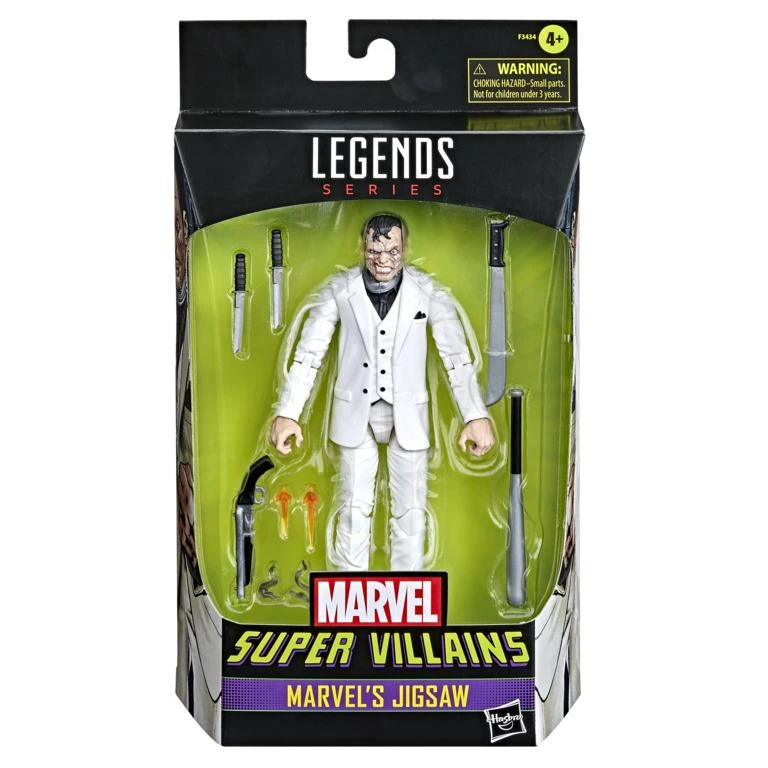 Hasbro Marvel Legends Super Villains Exclusive Action Figure - Marvel's Jigsaw 2 Hasbro Marvel Legends Super Villains Exclusive Action Figure - Marvel's Jigsaw - Image 2