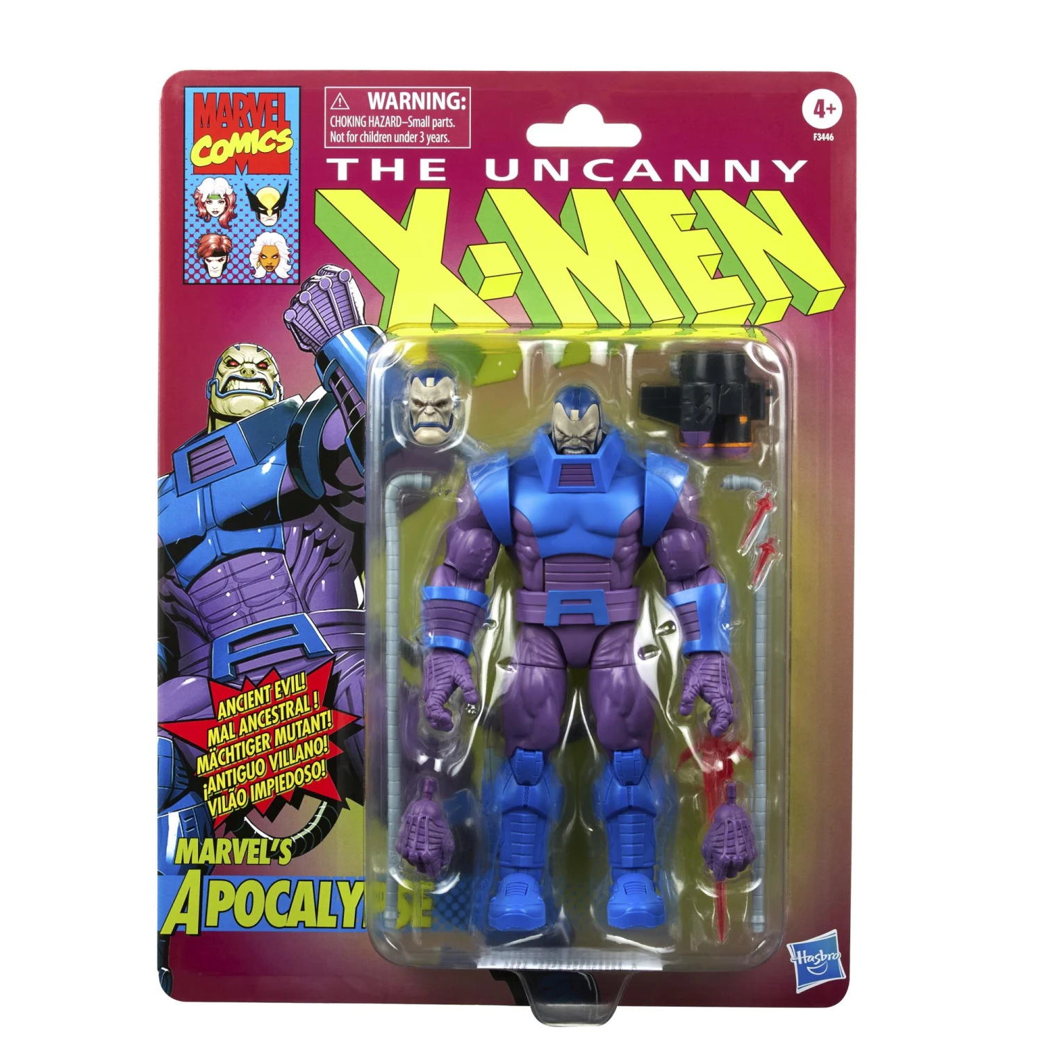 Hasbro Marvel Legends 6 Inch X-Men Retro Action Figure - Marvel's Apocalypse 1 Hasbro Marvel Legends 6 Inch X-Men Retro Action Figure - Marvel's Apocalypse