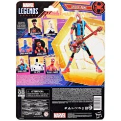 Hasbro Marvel Legends 6 Inch Spider-Man Across The Spider-Verse Retro Action Figure - Spider-Punk -Deals Action Figures Store f38515l20 back 22 s