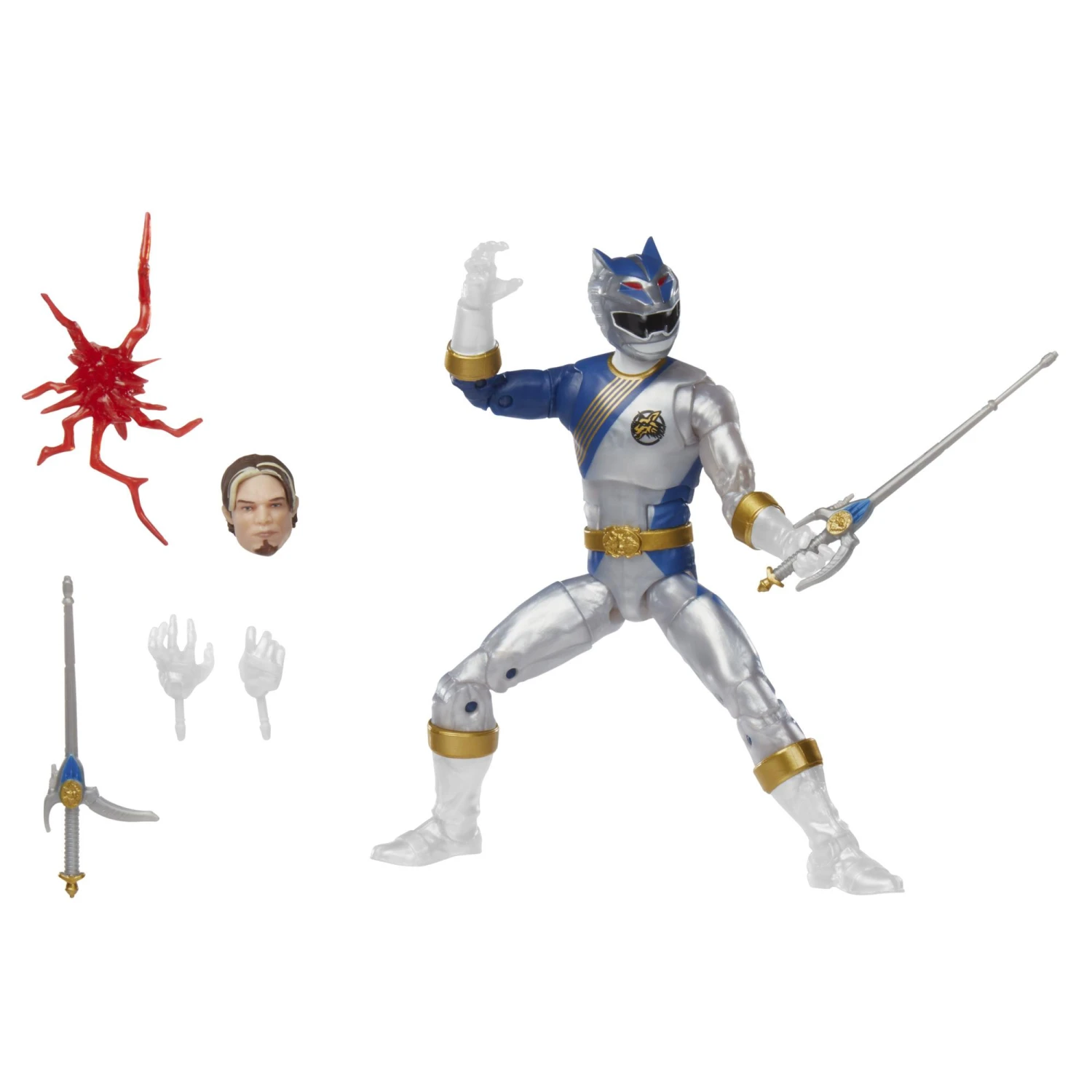 Hasbro Power Rangers Lightning Collection Action Figure Wave 12 - Wild Force Lunar Wolf 2 Hasbro Power Rangers Lightning Collection Action Figure Wave 12 - Wild Force Lunar Wolf - Image 2