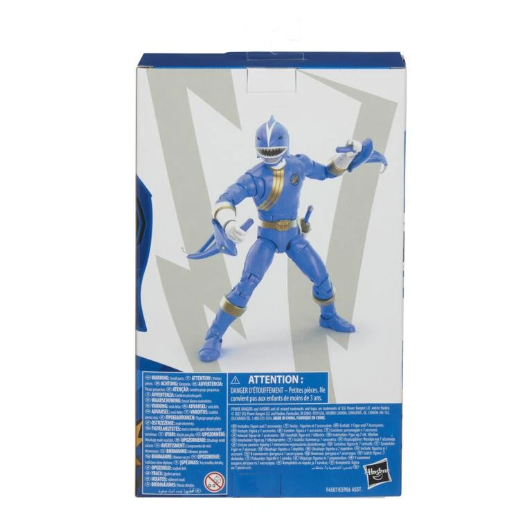 Hasbro Power Rangers Lightning Collection 6 Inch Action Figure - Wild Force Blue Ranger 8 Hasbro Power Rangers Lightning Collection 6 Inch Action Figure - Wild Force Blue Ranger - Image 8