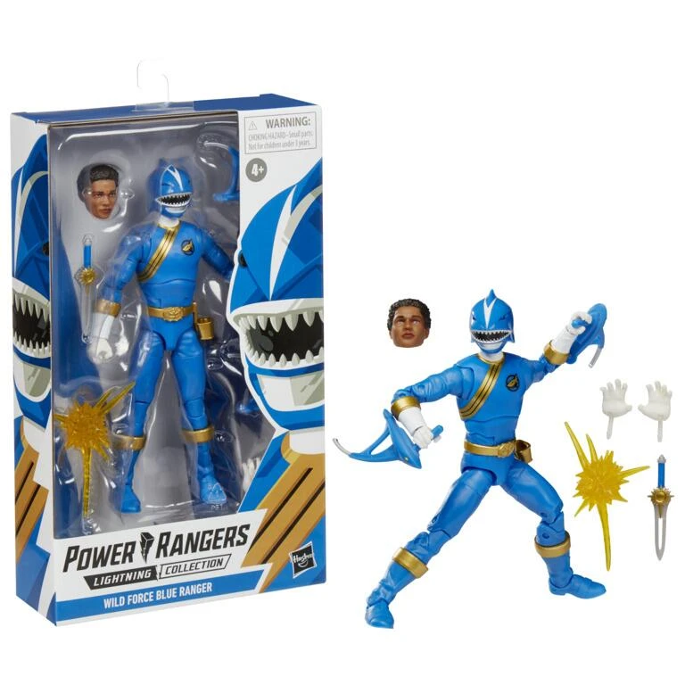 Hasbro Power Rangers Lightning Collection 6 Inch Action Figure - Wild Force Blue Ranger 1 Hasbro Power Rangers Lightning Collection 6 Inch Action Figure - Wild Force Blue Ranger