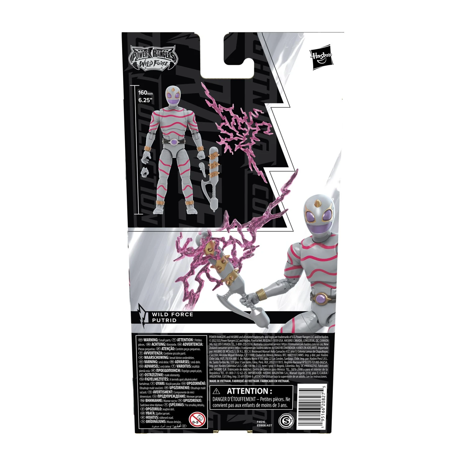 Hasbro Power Rangers Lightning Collection Action Figure Wave 13 - Wild Force Putrid 7 Hasbro Power Rangers Lightning Collection Action Figure Wave 13 - Wild Force Putrid - Image 7