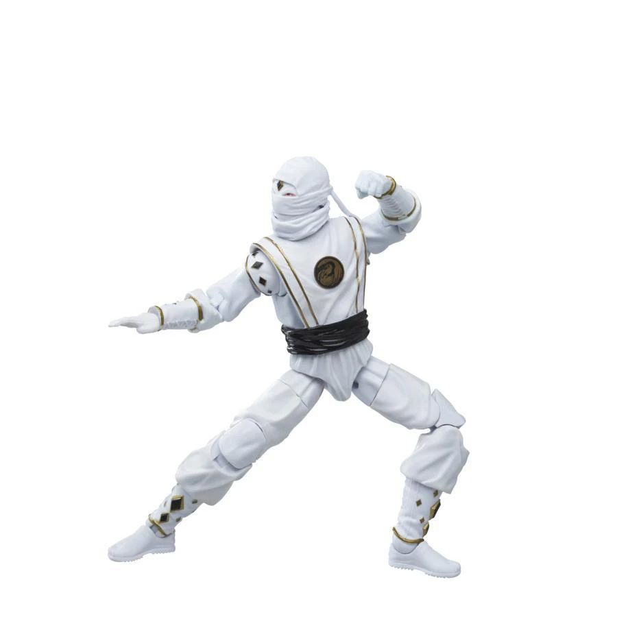 Hasbro Power Rangers Lightning Collection 6-Inch Action Figure - Monsters Mighty Morphin Ninja White Ranger 3 Hasbro Power Rangers Lightning Collection 6-Inch Action Figure - Monsters Mighty Morphin Ninja White Ranger - Image 3