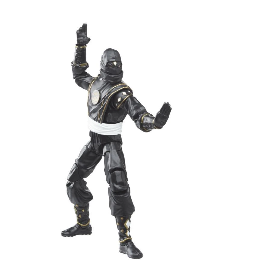 Hasbro Power Rangers Lightning Collection 6-Inch Action Figure - Monsters Mighty Morphin Ninja Black Ranger 4 Hasbro Power Rangers Lightning Collection 6-Inch Action Figure - Monsters Mighty Morphin Ninja Black Ranger - Image 4