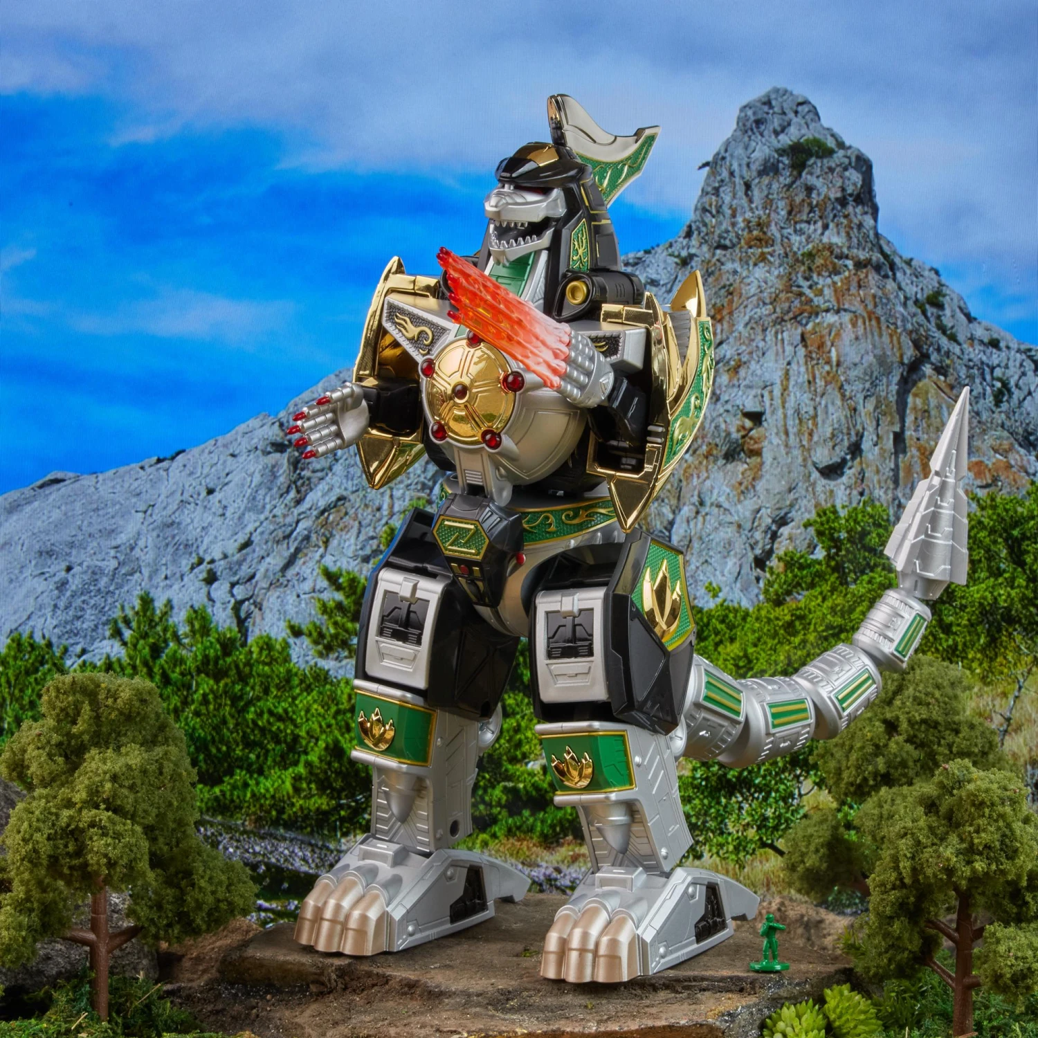 Hasbro Power Rangers Lightning Collection Zord Ascension Project - Mighty Morphin Dragonzord 3 Hasbro Power Rangers Lightning Collection Zord Ascension Project - Mighty Morphin Dragonzord - Image 3