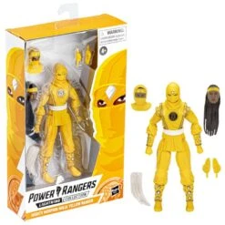 Hasbro Power Rangers Lightning Collection 6-Inch Action Figure - Yellow Ninja Ranger