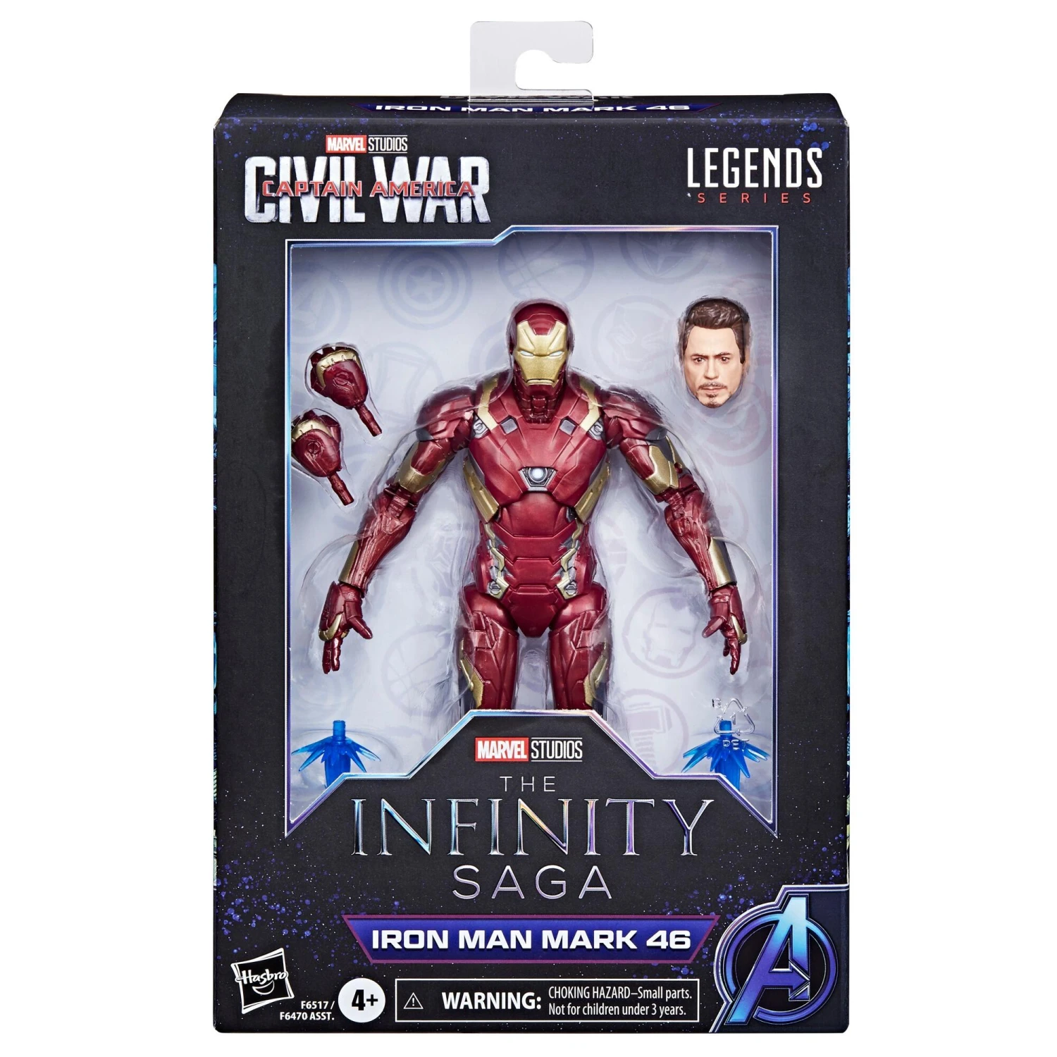 Hasbro Marvel Legends Infinity Saga Action Figure Wave 1 - Iron Man Mk 46 1 Hasbro Marvel Legends Infinity Saga Action Figure Wave 1 - Iron Man Mk 46