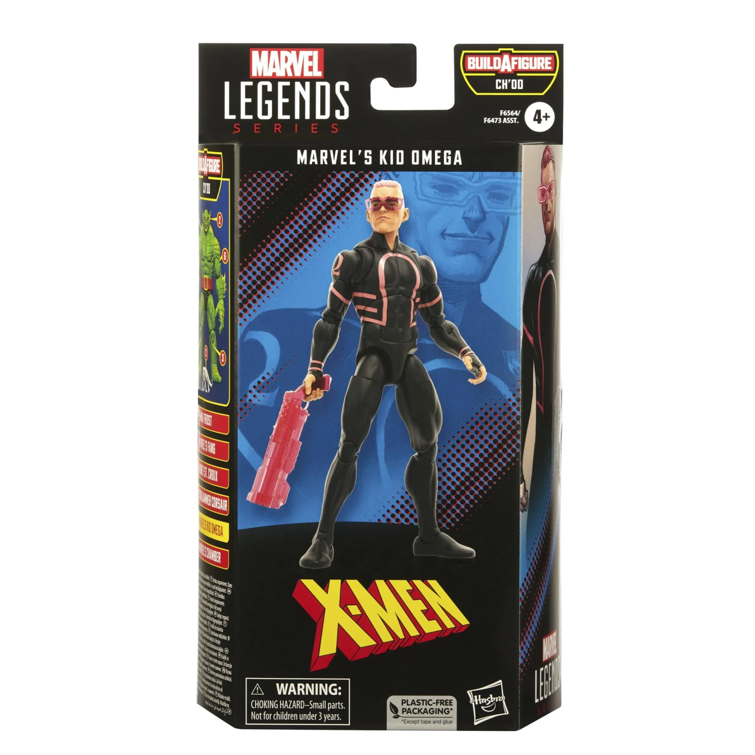 Hasbro Marvel Legends X-Men 6 Inch Scale Action Figure BAF Ch'od - Marvel's Kid Omega 2 Hasbro Marvel Legends X-Men 6 Inch Scale Action Figure BAF Ch'od - Marvel's Kid Omega - Image 2