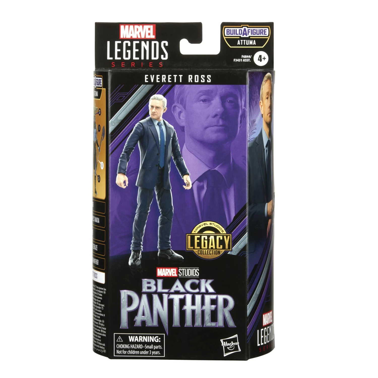 Hasbro Marvel Legends Black Panther 6-Inch Figures Wave 3 - Everett Ross 1 Hasbro Marvel Legends Black Panther 6-Inch Figures Wave 3 - Everett Ross