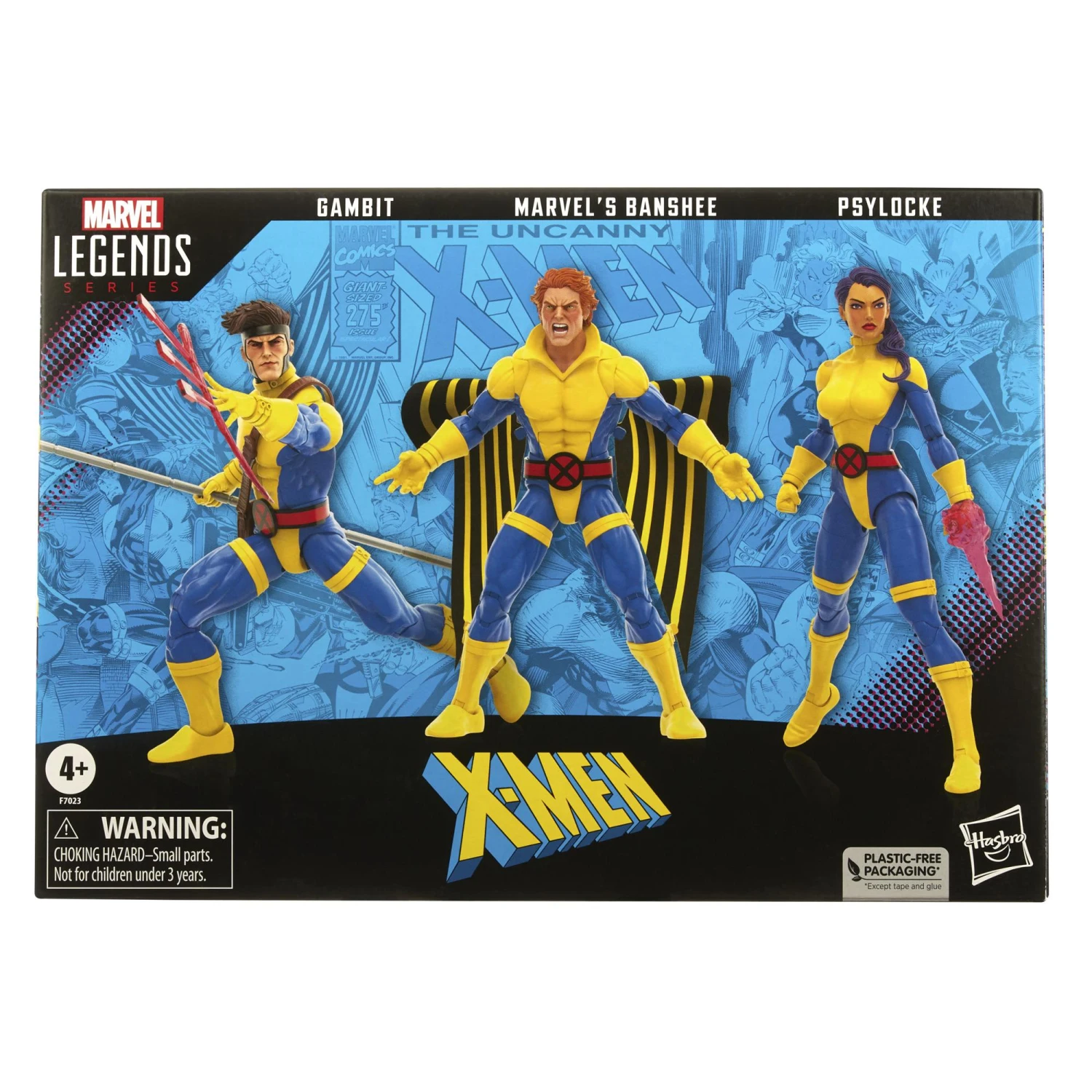 Hasbro Marvel Legends X-Men 60th Anniversary Action Figure - Marvel's Banshee, Gambit & Psylocke Multipack 1 Hasbro Marvel Legends X-Men 60th Anniversary Action Figure - Marvel's Banshee, Gambit & Psylocke Multipack