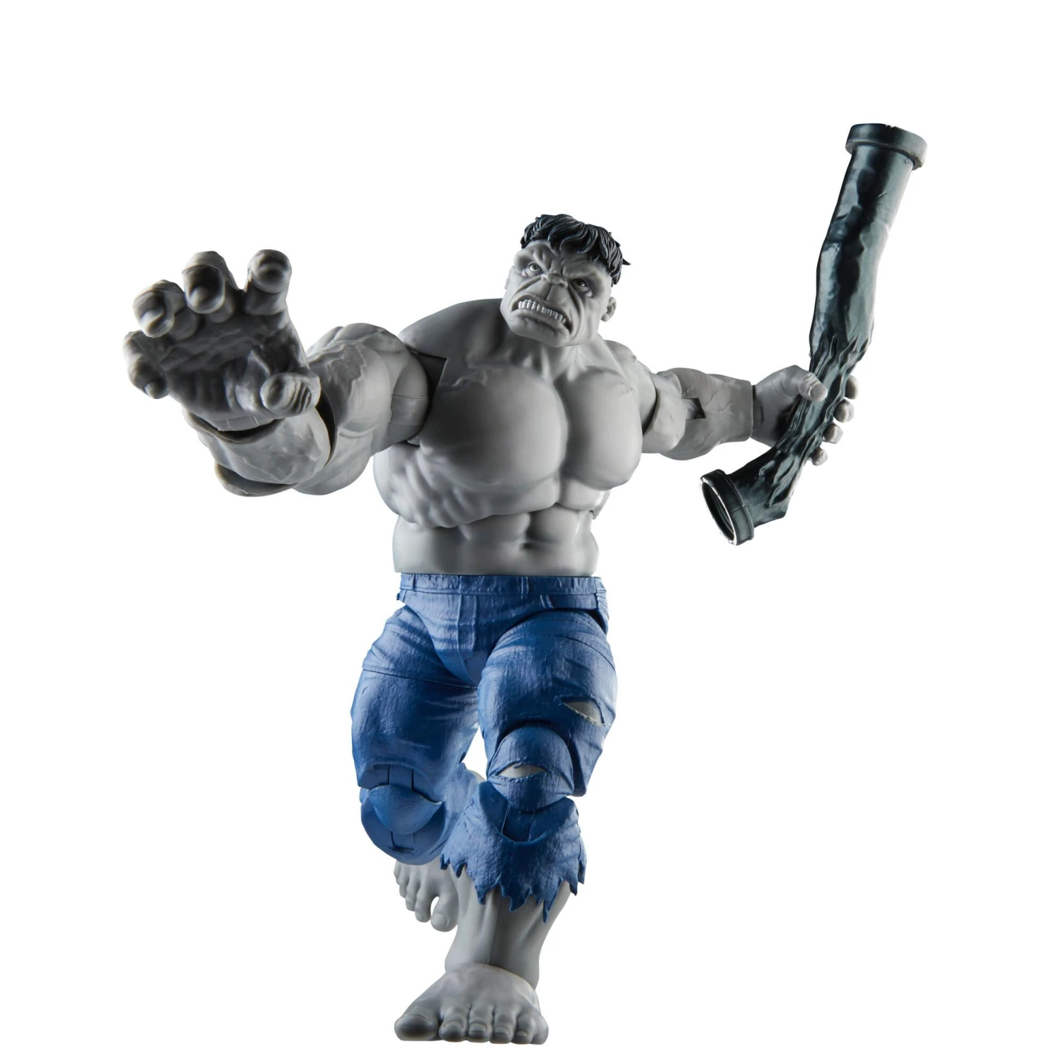 Hasbro Marvel Legends Series 6-Inch-Scale Action Figure 2-Pack - Gray Hulk And Dr. Bruce Banner 5 Hasbro Marvel Legends Series 6-Inch-Scale Action Figure 2-Pack - Gray Hulk And Dr. Bruce Banner - Image 5