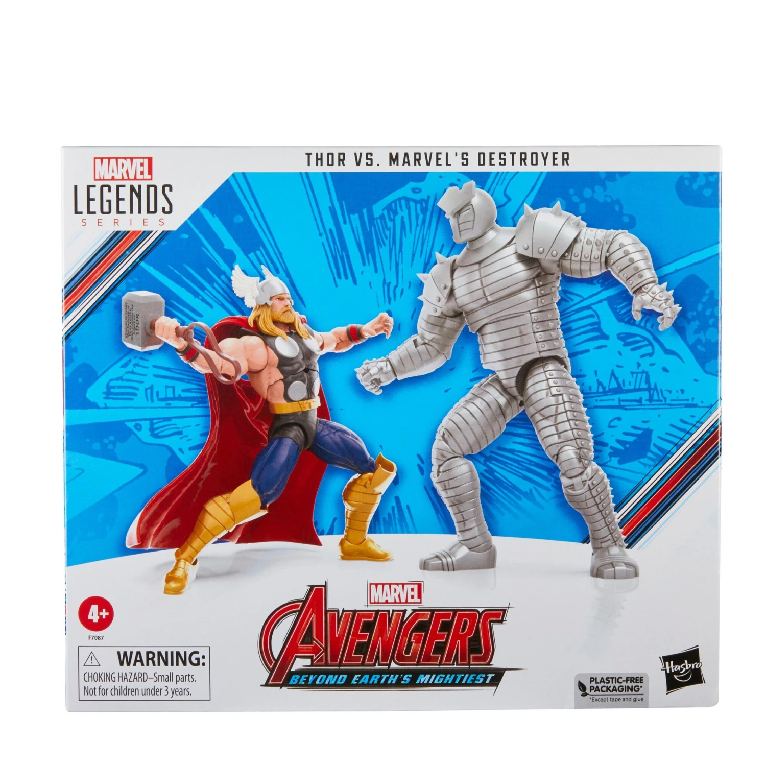 Hasbro Marvel Legends Series 6-Inch-Scale Action Figure 2-Pack - Thor Vs Marvel's Destroyer 1 Hasbro Marvel Legends Series 6-Inch-Scale Action Figure 2-Pack - Thor Vs Marvel's Destroyer
