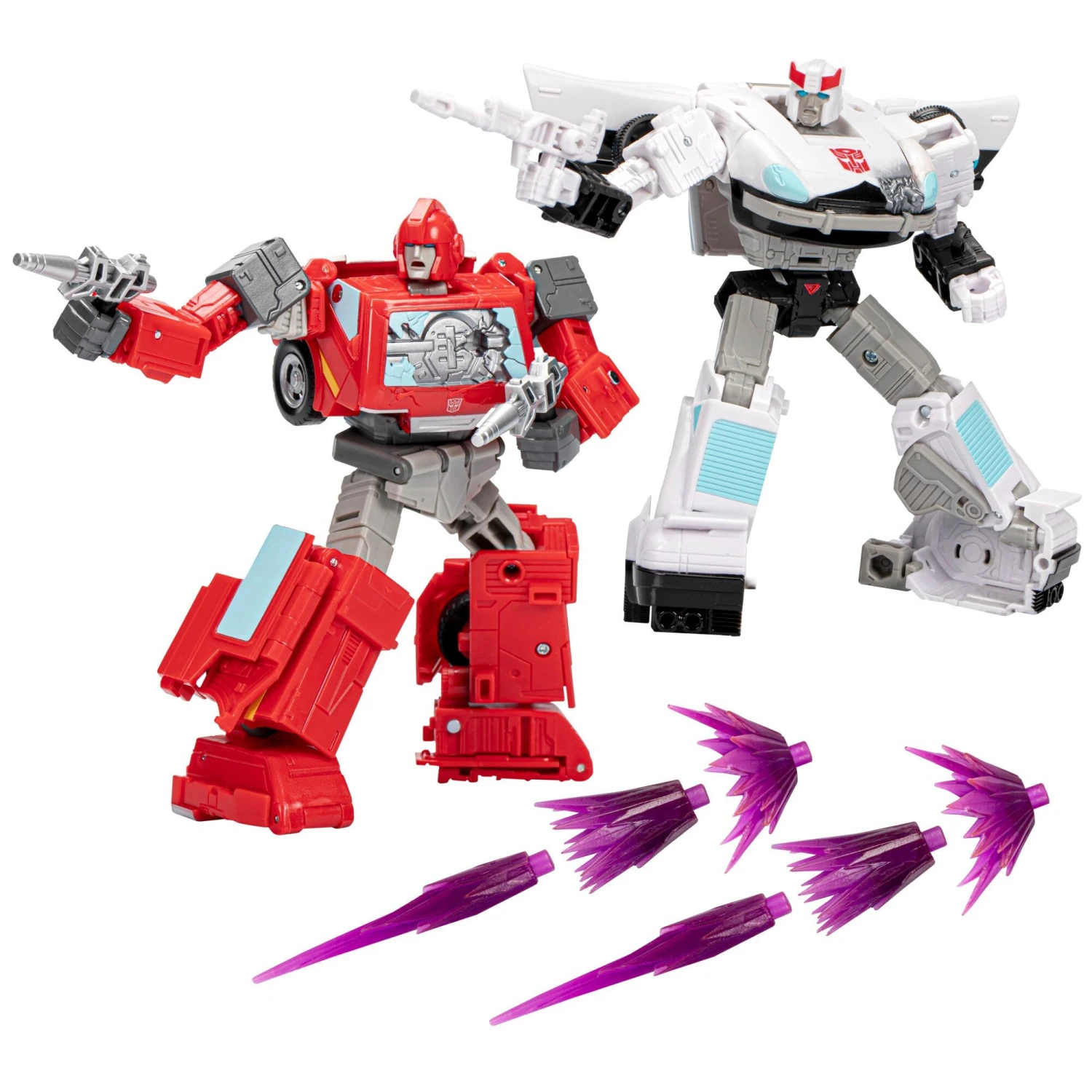 Hasbro Transformers Studio Series 86 Buzzworthy Bumblebee Voyager Action Figure Twinpack - Ironhide & Prowl 2 Hasbro Transformers Studio Series 86 Buzzworthy Bumblebee Voyager Action Figure Twinpack - Ironhide & Prowl - Image 2
