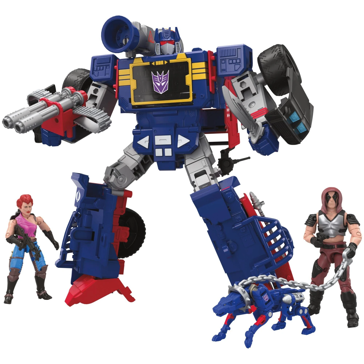 Hasbro *PRE-ORDER Transformers Collaborative: G.I. Joe Mash-Up, Soundwave Dreadnok Thunder Machine With Zartan & Zarana 2 Hasbro *PRE-ORDER Transformers Collaborative: G.I. Joe Mash-Up, Soundwave Dreadnok Thunder Machine With Zartan & Zarana - Image 2