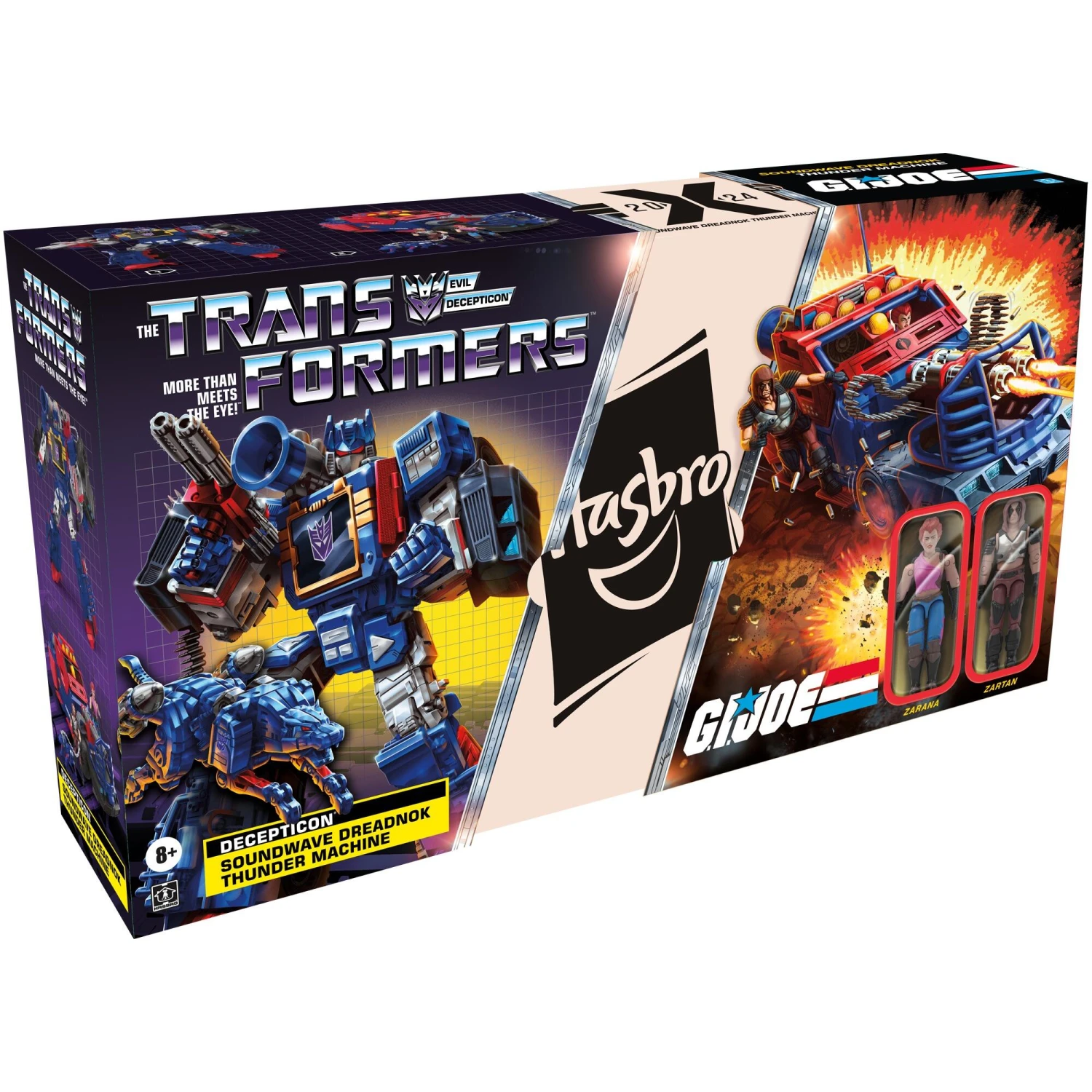 Hasbro *PRE-ORDER Transformers Collaborative: G.I. Joe Mash-Up, Soundwave Dreadnok Thunder Machine With Zartan & Zarana 1 Hasbro *PRE-ORDER Transformers Collaborative: G.I. Joe Mash-Up, Soundwave Dreadnok Thunder Machine With Zartan & Zarana