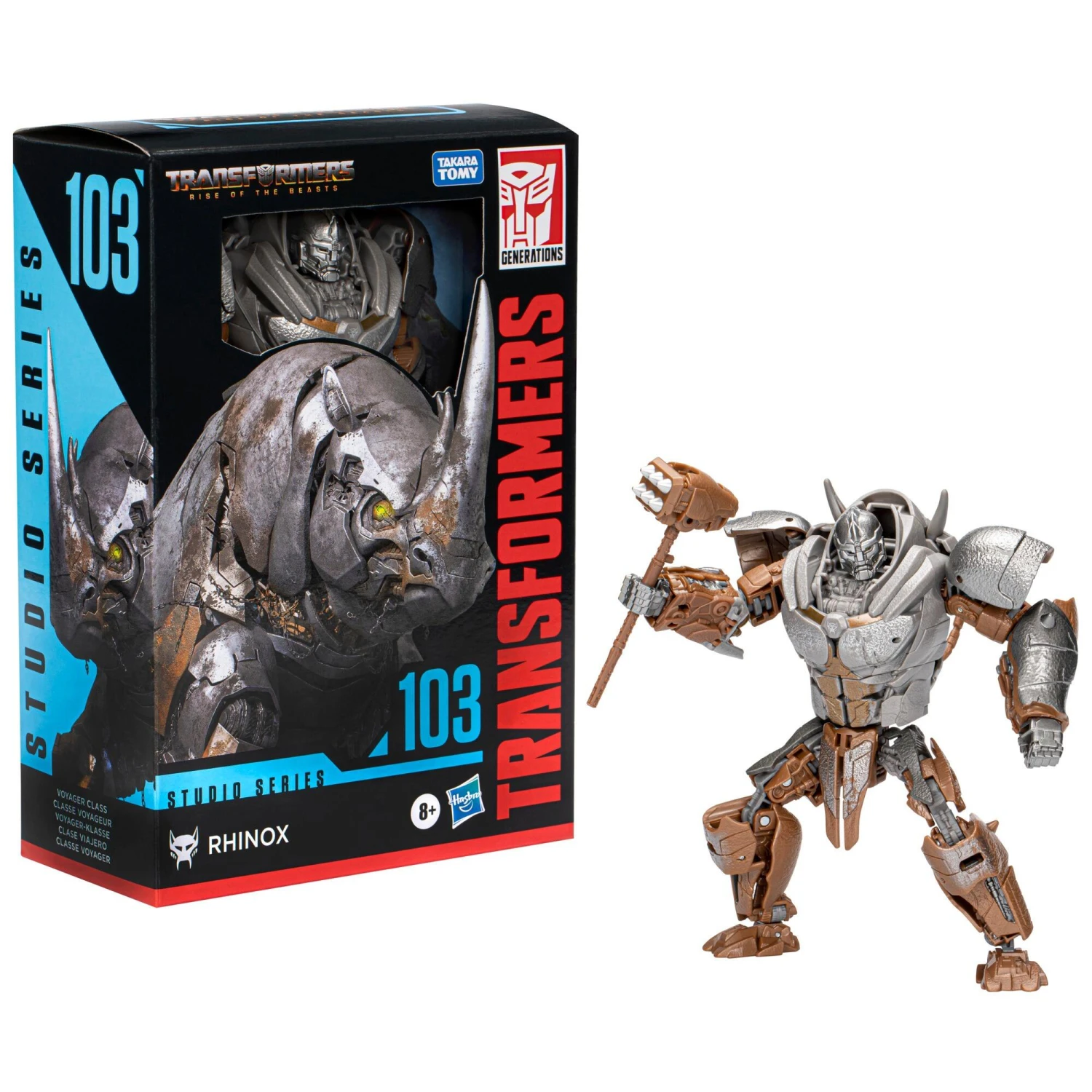 Hasbro Transformers Studio Series Voyager Action Figure - Rhinox 1 Hasbro Transformers Studio Series Voyager Action Figure - Rhinox