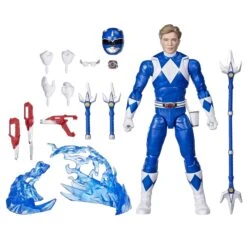 Hasbro Power Rangers Lightning Collection 30th Anniversary 6 Inch Action Figure - Mighty Morphin Blue Ranger -Deals Action Figures Store f73835x00 main 22 online 2000sq