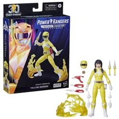 Hasbro Power Rangers Lightning Collection 30th Anniversary 6 Inch Action Figure - Mighty Morphin Yellow Ranger -Deals Action Figures Store f73855x00 combo 22 online 2000sq