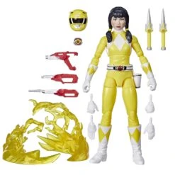 Hasbro Power Rangers Lightning Collection 30th Anniversary 6 Inch Action Figure - Mighty Morphin Yellow Ranger -Deals Action Figures Store f73855x00 main 22 online 2000sq