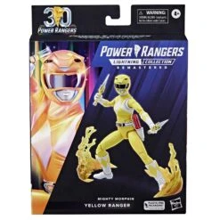 Hasbro Power Rangers Lightning Collection 30th Anniversary 6 Inch Action Figure - Mighty Morphin Yellow Ranger -Deals Action Figures Store f73855x00 pkg 22 online 2000sq