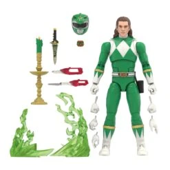 Hasbro Power Rangers Lightning Collection Action Figure - Mighty Morphin Green Ranger -Deals Action Figures Store f7392 green ranger render