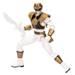 Hasbro Power Rangers Lightning Collection 6-Inch Action Figure - Mighty Morphin White Ranger -Deals Action Figures Store f74495x00 main 23 s