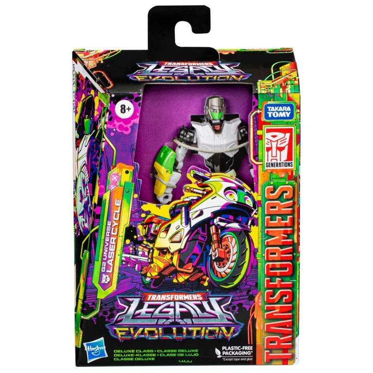 Hasbro Transformers Generations Legacy Evolution Deluxe Action Figure - G2 Universe Laser Cycle 4 Hasbro Transformers Generations Legacy Evolution Deluxe Action Figure - G2 Universe Laser Cycle - Image 4