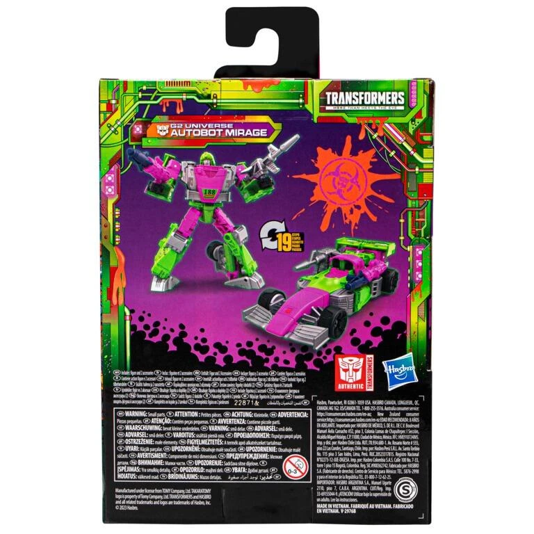 Hasbro Transformers Generations Legacy Evolution Deluxe Action Figure - G2 Universe Autobot Mirage 5 Hasbro Transformers Generations Legacy Evolution Deluxe Action Figure - G2 Universe Autobot Mirage - Image 5